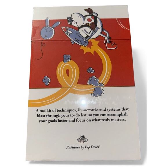 Pip Decks Productivity Tactics Official 54-Card Deck to Improve Focus ... - Picture 2 of 2